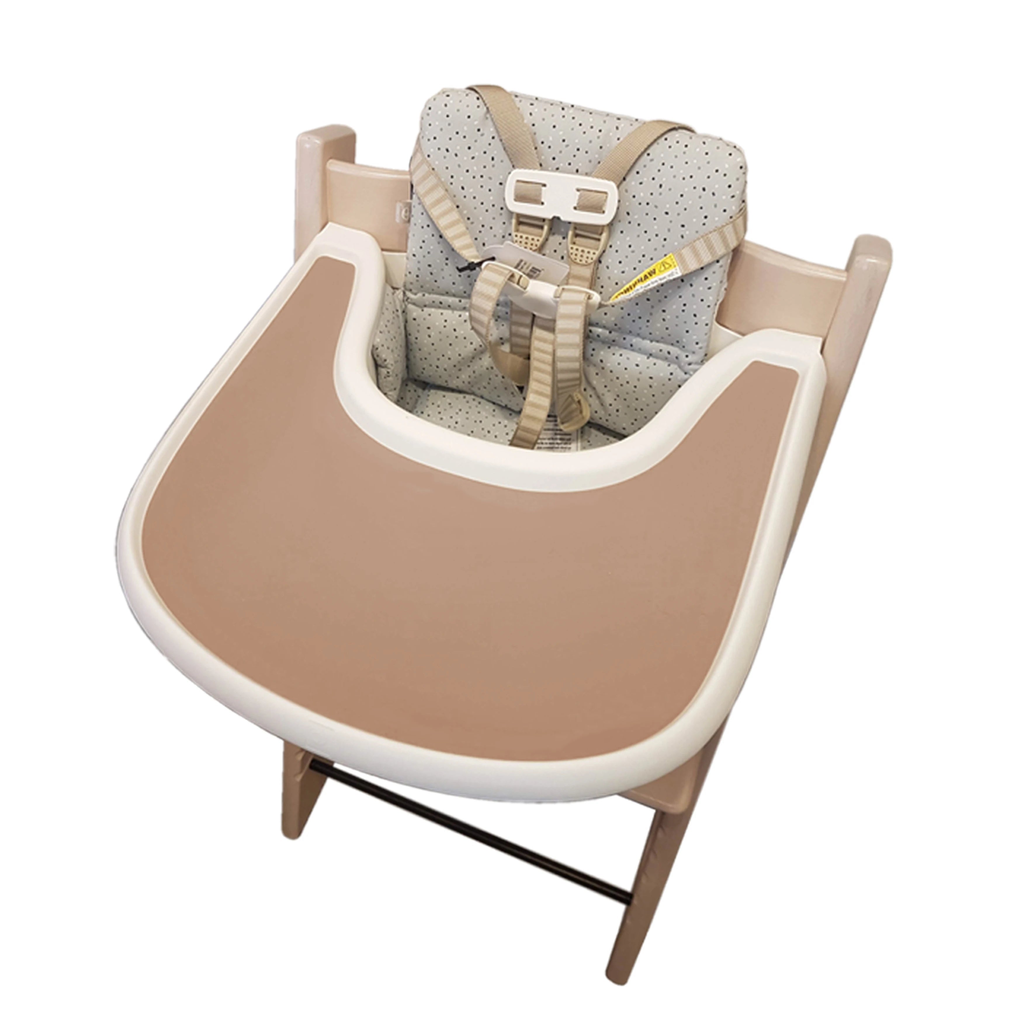 1pcs-Easy To Clean Trip Trap Placemat Silicone Baby Dining Feeding Mat Highchair Flat Tray Placemat For Baby Purest Peak